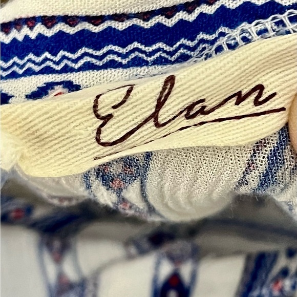 ELAN Aztec Southwest Mini Dress Women’s S | Boho Festival Swing Shift Resort - Picture 8 of 9